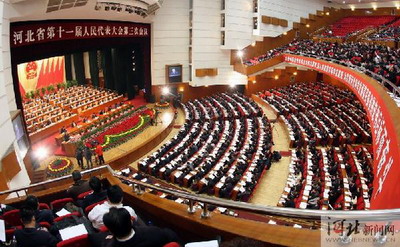 Hebei's top legislature starts its annual session