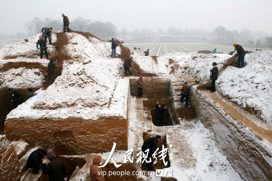 104 Warring States Period-Han Dynasty tombs unearthed in Hebei