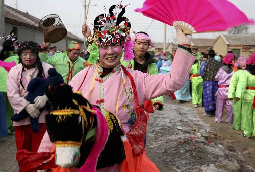 Lunar New Year celebrations all-around in China