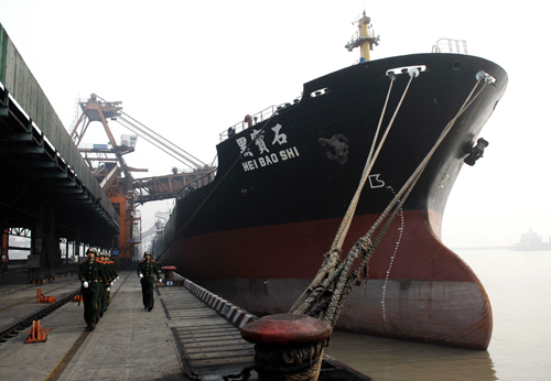 Huanghua Port's construction enters sprint stage