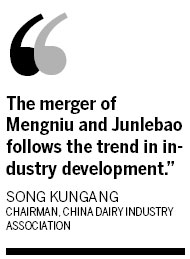 Mengniu Dairy to buy majority stake in Junlebao