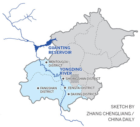Restoring the flow of a mother river