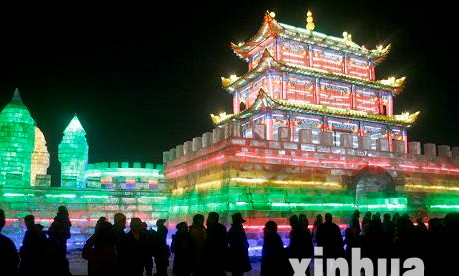 Ice Art Festival kicks off in Zhangjiakou