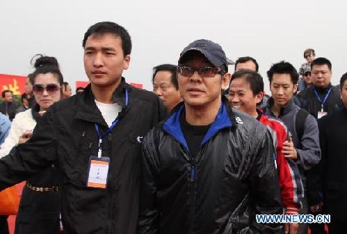 Action star Jet Li pays tribute to Tai Chi master