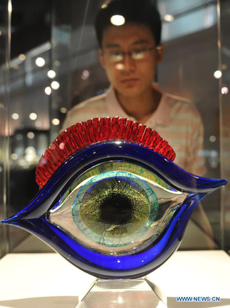 Glass artworks museum in Chengde, Hebei