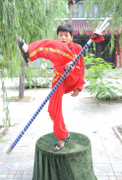 Flying Fork performed in Suqiao, China's Hebei