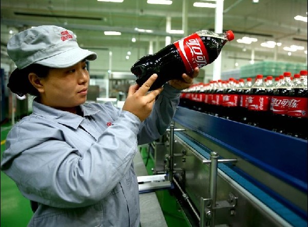 Coca-Cola establishes 43 plants all over China
