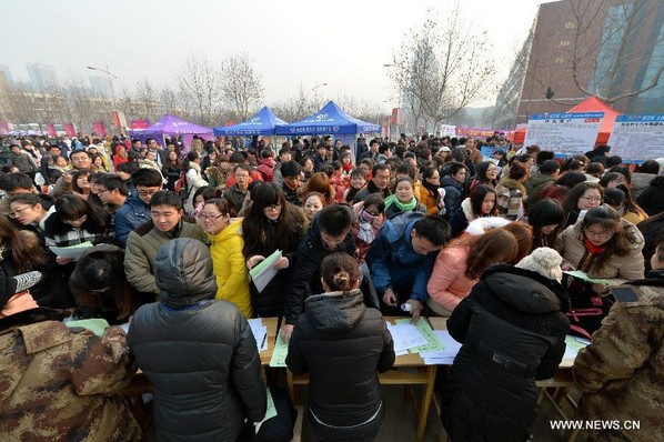 Over 40,000 jobs provided at job fair in Hebei